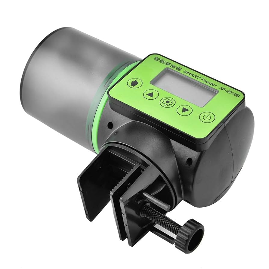 Hffheer Automatic Fish Feeder Aquarium Smart Feeder Auto